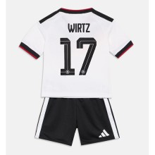 Saksa Florian Wirtz #17 Kotipaita Lapsille MM-kisat 2026 Lyhythihainen (+ Lyhyet housut)